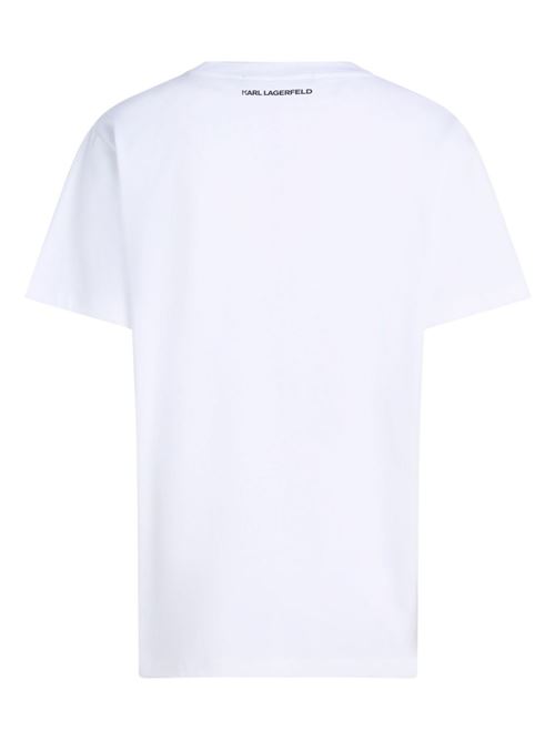 T-shirt donna maniche corte Karl Lagerfeld | A1W17100100